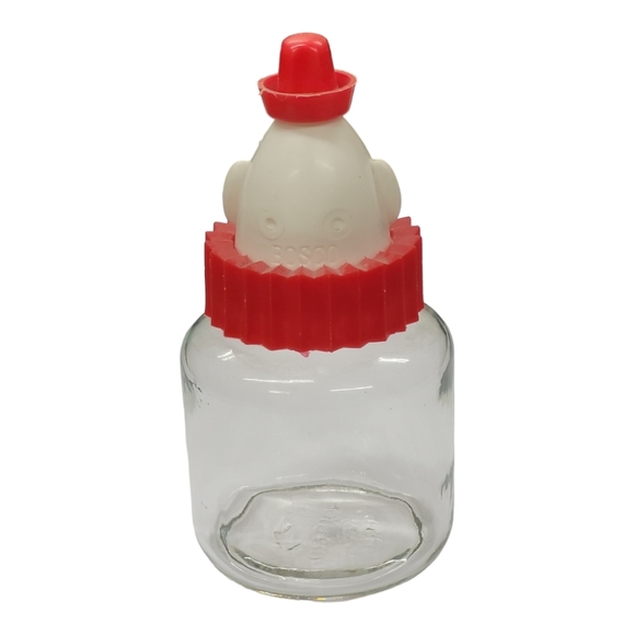 Bosco Chocolate Syrup Jar, Small Canister 1950s - Picture 3 of 7